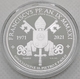 Vatikan 5 Euro Silbermünze - 50 Jahre Vereinigung Hl. Petrus und Hl. Paulus 2021 - © Kultgoalie