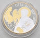 Vatikan 5 Euro Silbermünze - Die Zwölf Apostel - Petrus 2022 - Vergoldet - © Kultgoalie