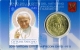 Vatikan Euro Münzen Stamp+Coincard Heiligsprechung von Papst Johannes Paul II. - Nr. 5 - 2014 -  © Zafira