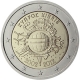 Zypern 2 Euro Münze - 10 Jahre Euro-Bargeld 2012 -  © European-Central-Bank