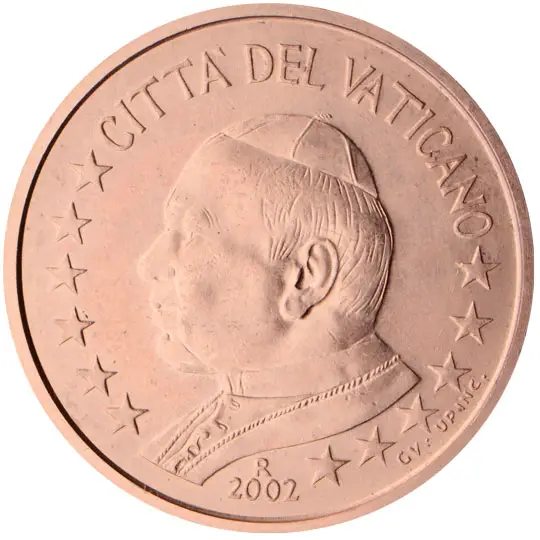 Vatikan Euro Kursmünzen 2002 ᐅ Wert, Infos und Bilder bei euromuenzen.tv Vatikan Euro Kursmünzen 2002 ᐅ Wert, Infos und Bilder bei euromuenzen.tv