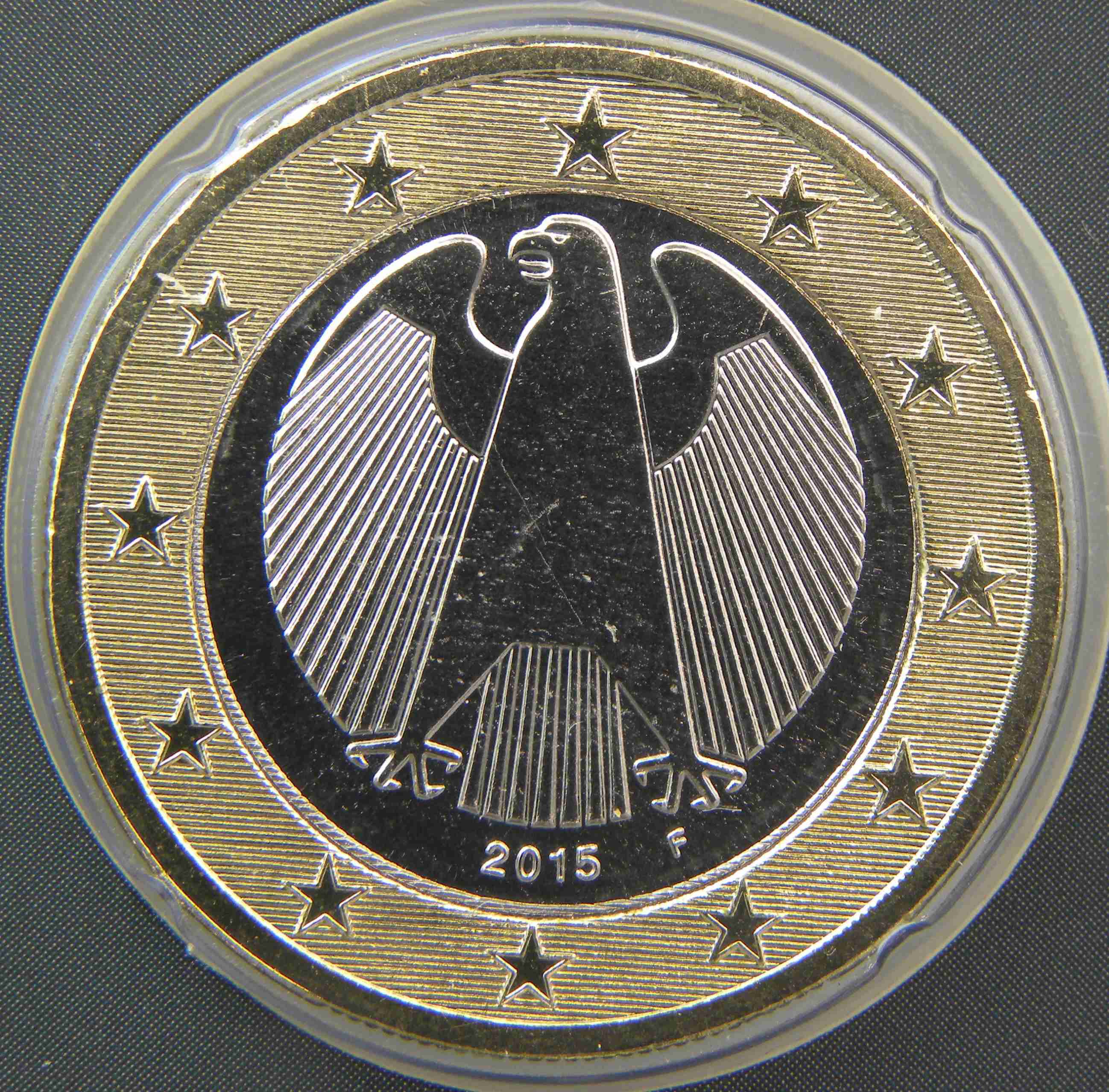 Deutschland 1 Euro Münze 2015 F - euro-muenzen.tv - Der Online