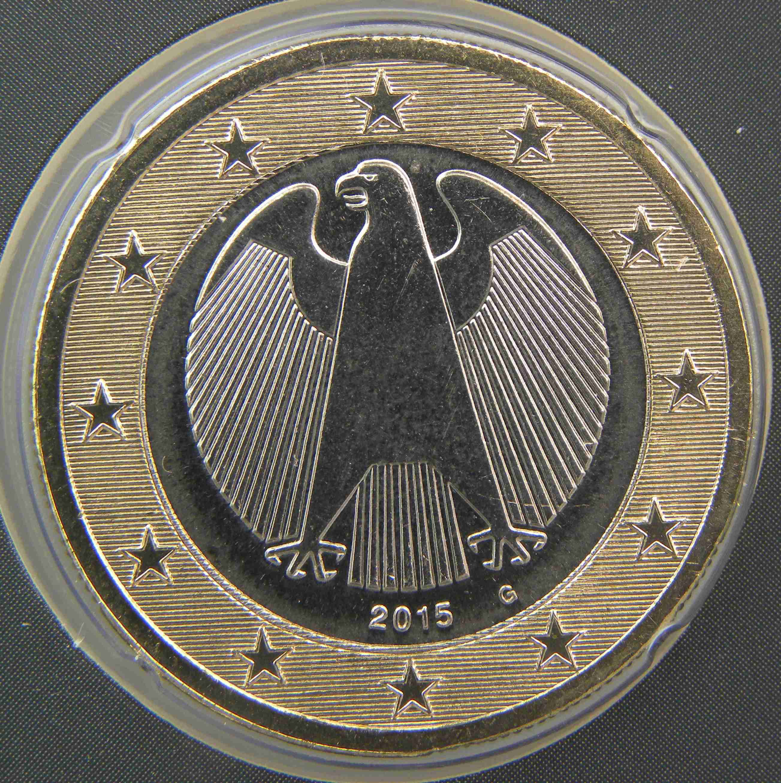 Deutschland 1 Euro Münze 2015 G - euro-muenzen.tv - Der Online