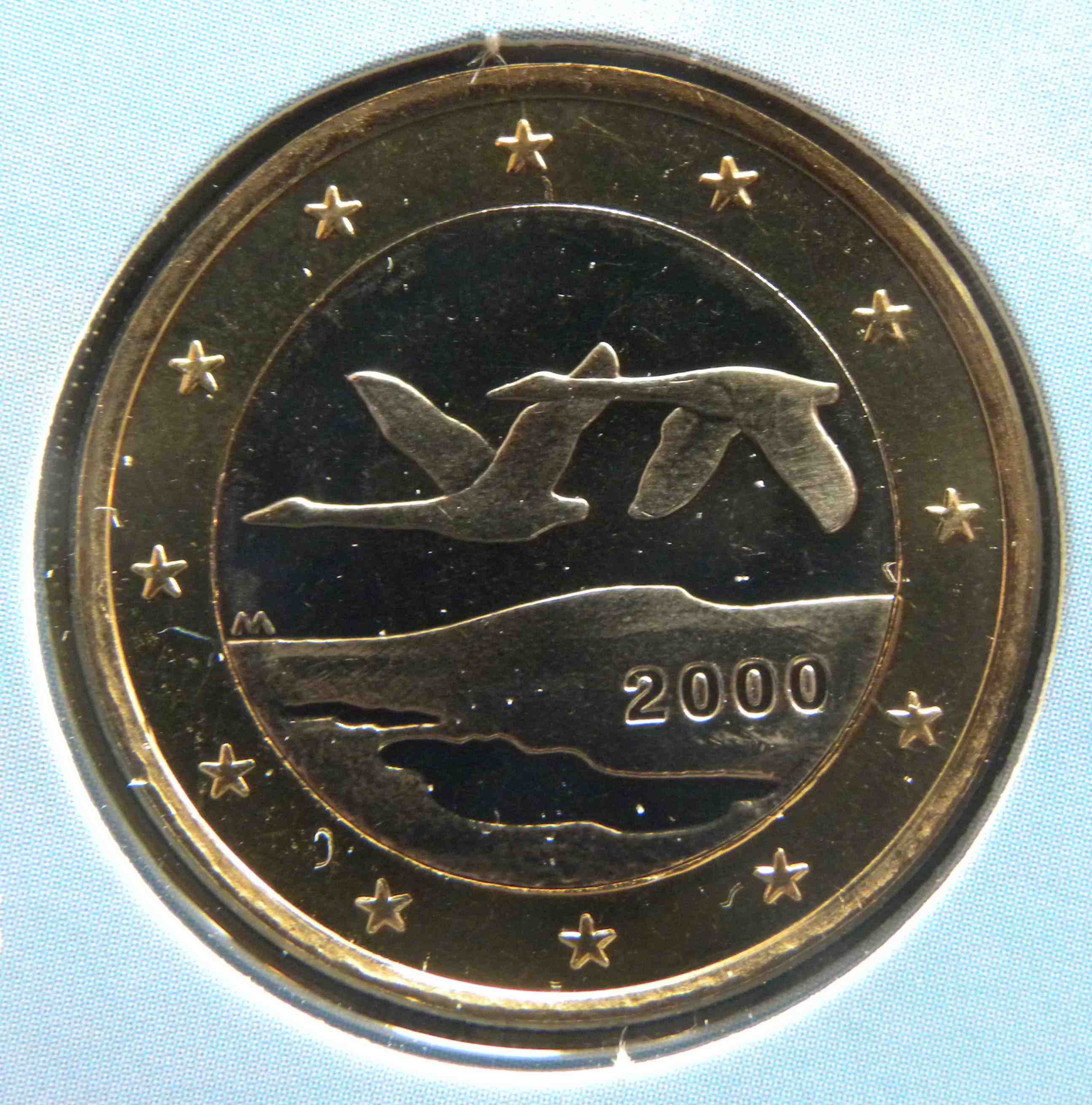 Finnland 1 Euro 2006 Ffliegende Singschwäne