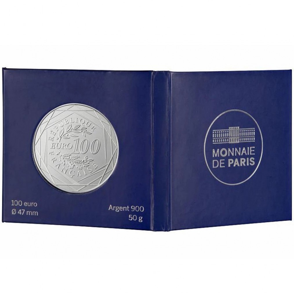 Frankreich 100 Euro Silber Münze 100 Todestag Von Auguste Rodin 2017