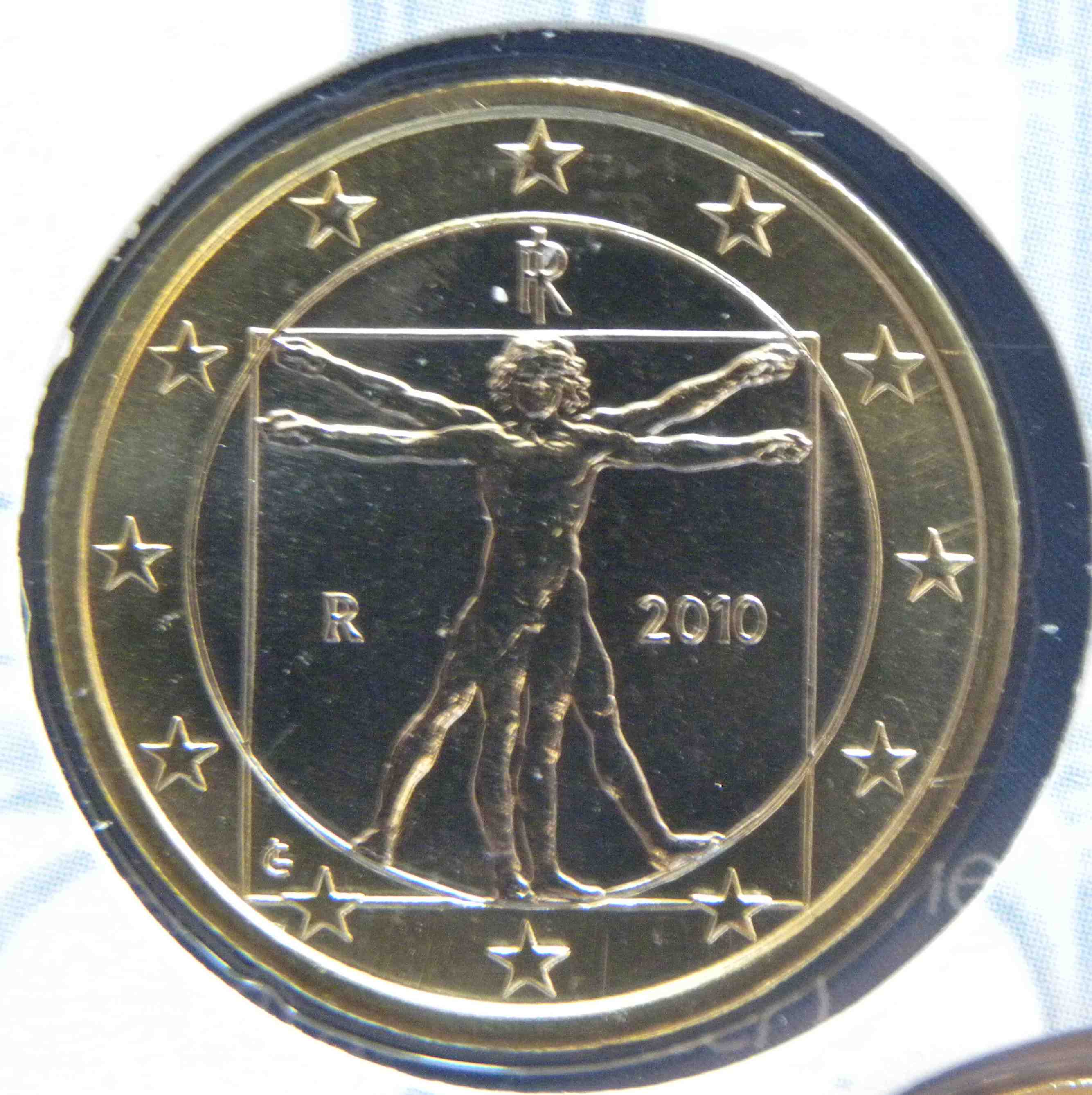 Italien 1 Euro Münze 2010 - euro-muenzen.tv - Der Online Euromünzen Katalog