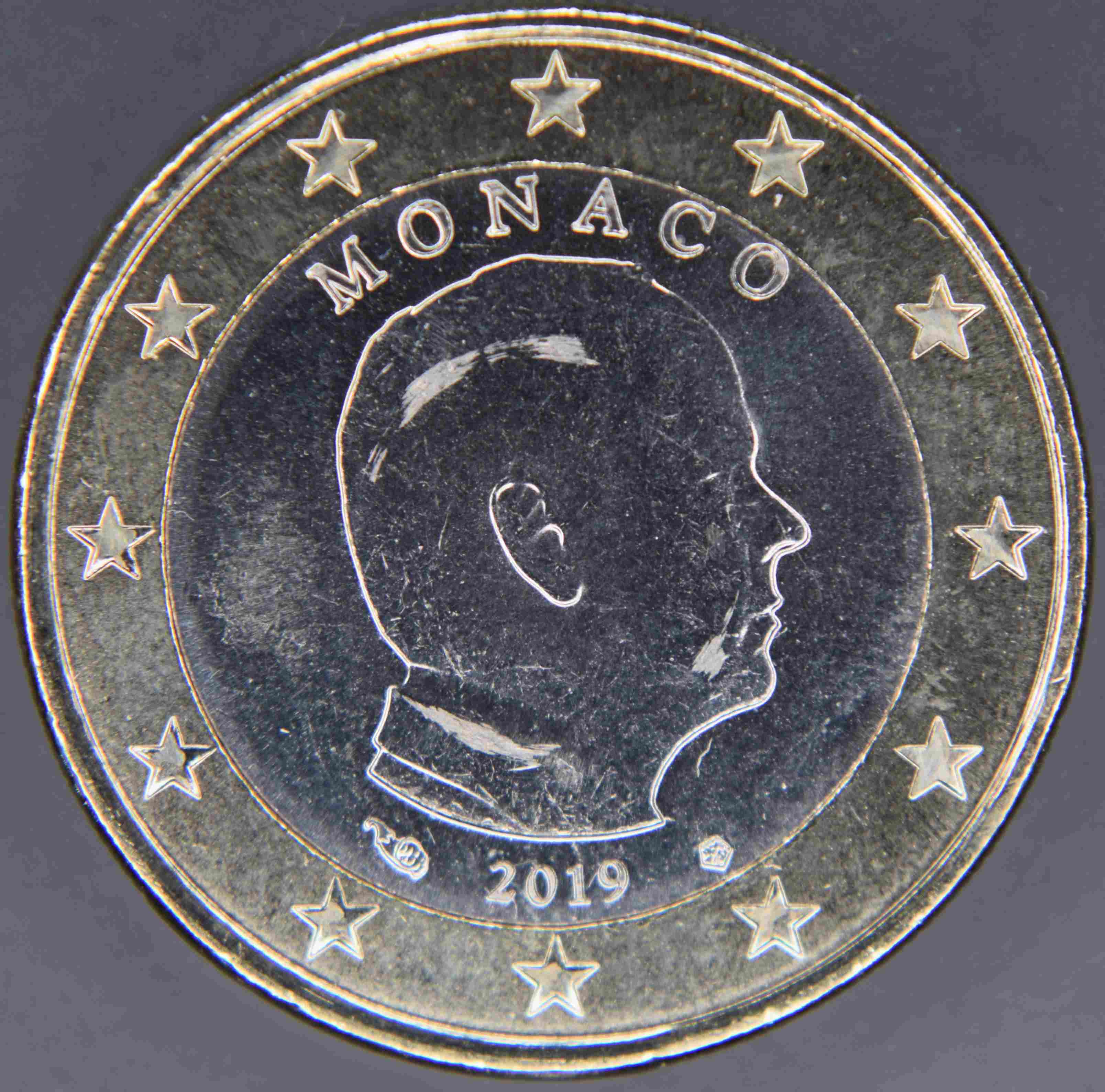 Monaco 1 Euro Münze 2019 - euro-muenzen.tv - Der Online Euromünzen Katalog