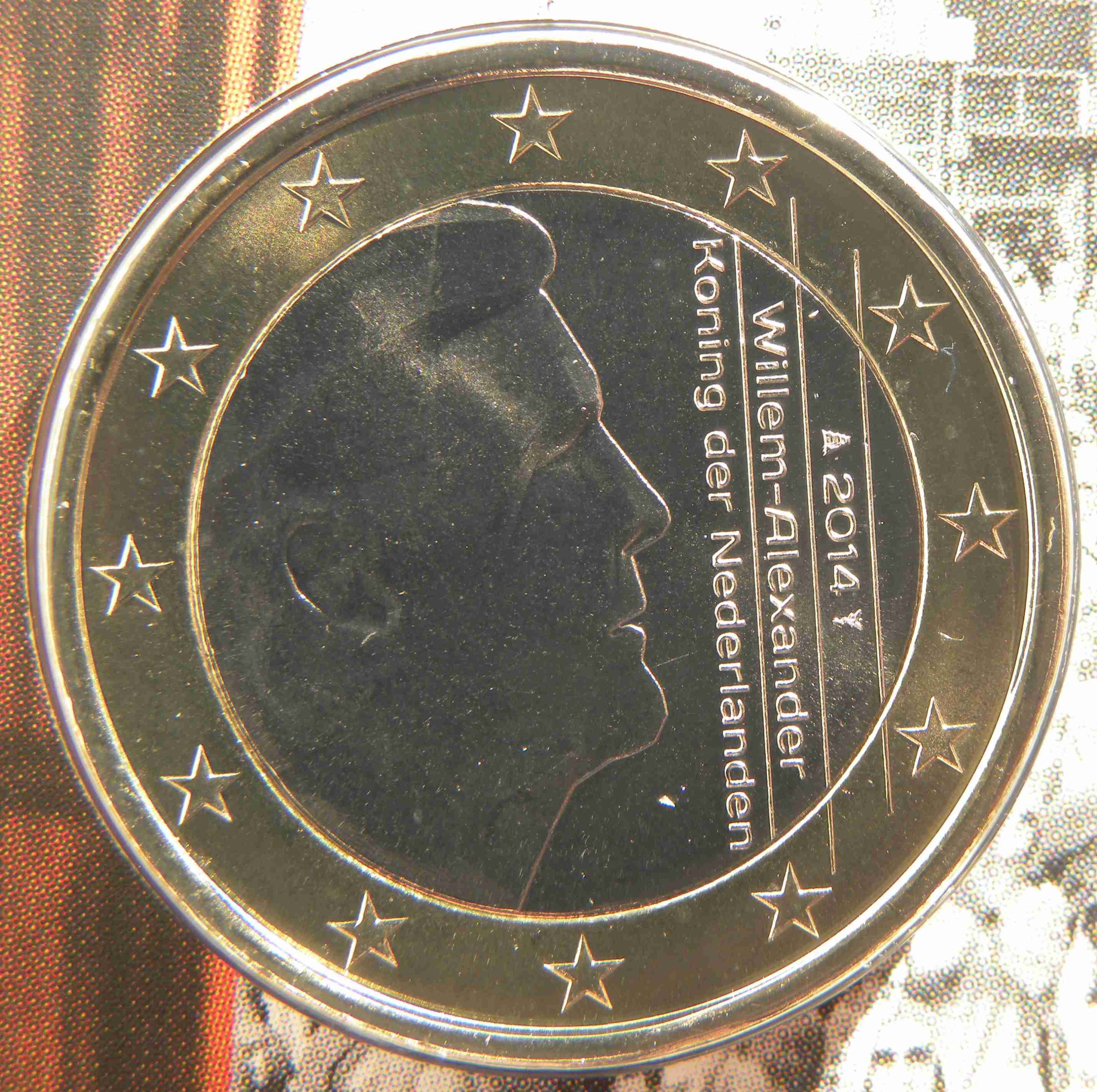 Niederlande 1 Euro Münze 2014 - euro-muenzen.tv - Der Online Euromünzen