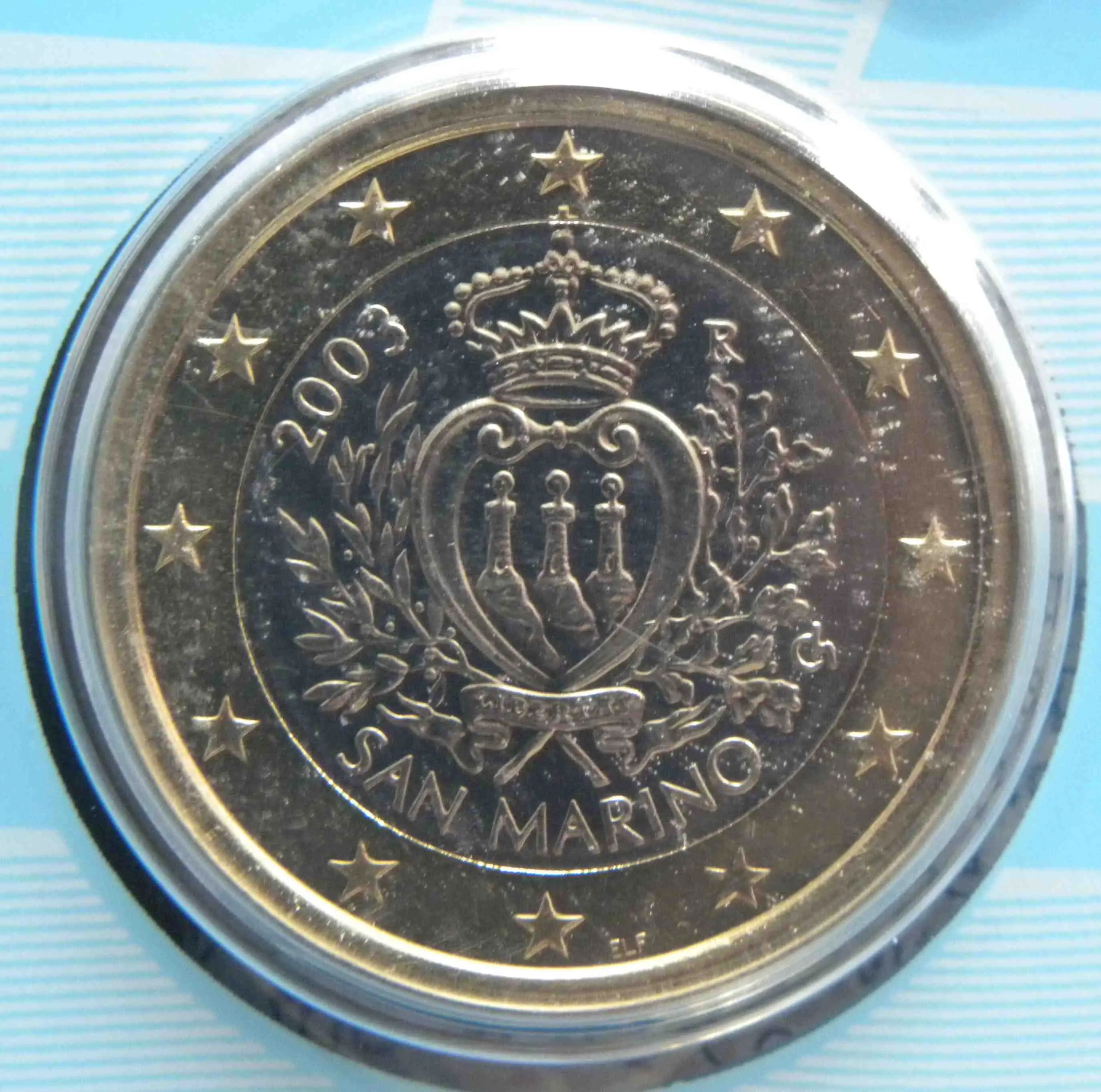 San Marino 1 Euro Münze 2003 - euro-muenzen.tv - Der Online Euromünzen