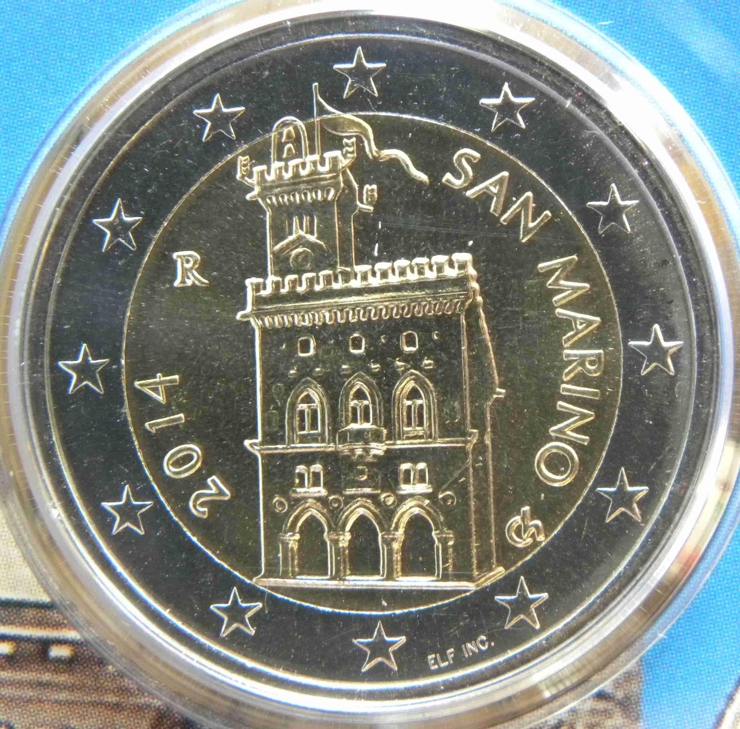 San Marino 2 Euro Münze 2014 - euro-muenzen.tv - Der Online Euromünzen