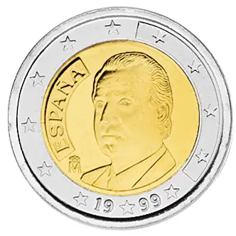 2 Euro Mnze Espana 1999 Wert