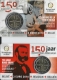 Belgien 2 Euro Münze - 150 Jahre Rotes Kreuz 2014 im Blister - Fehlprägung Randinschrift Italien -  © Coinf