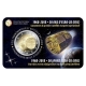 Belgien 2 Euro Münze - 50 Jahre europäischer Satellit ESRO 2B - IRIS 2018 in Coincard - Niederländische Version - © Holland-Coin-Card