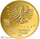 Deutschland 100 Euro Goldmünze - Meisterwerke der deutschen Literatur - Joseph von Eichendorff - Aus dem Leben eines Taugenichts - F (Stuttgart) 2025