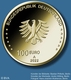 Deutschland 100 Euro Goldmünze - Säulen der Demokratie - Freiheit - G (Karlsruhe) 2022