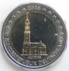 Deutschland 2 Euro Münze 2008 - Hamburg - Hamburger Michel - J - Hamburg