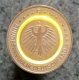 Deutschland 5 Euro Gedenkmünze Klimazonen der Erde - Subtropische Zone 2018 - F - Stuttgart - Stempelglanz