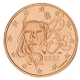 Frankreich 1 Cent Münze 2001 - © Michail