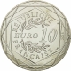 Frankreich 10 Euro Silber Münze - Die Werte der Republik - Asterix I - Freiheit - Fackel - Die große Überfahrt 2015 - © NumisCorner.com
