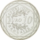 Frankreich 10 Euro Silber Münze - Die Werte der Republik - Asterix II - Freiheit - Gitter - Obelix - Die goldene Sichel 2015 - © NumisCorner.com