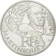 Frankreich 10 Euro Silber Münze - Französische Regionen - Martinique - Victor Schoelcher 2012 - © NumisCorner.com