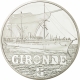 Frankreich 10 Euro Silber Münze - Französische Schiffe - Die Gironde 2015 - © NumisCorner.com