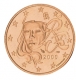 Frankreich 2 Cent Münze 2000 - © Michail