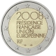 Frankreich 2 Euro Münze - EU Ratspräsidentschaft 2008