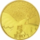 Frankreich 5 Euro Gold Münze - Europa-Serie - Europastern - Frieden in Europa 2015 - © NumisCorner.com