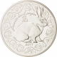 Frankreich 5 Euro Silber Münze - Fabeln von La Fontaine - Jahr des Hasen 2011 - © NumisCorner.com