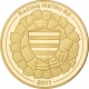 Frankreich 50 Euro Gold Münze - Berühmte Sportvereine - Rugby - Racing Metro 92 2011 - © NumisCorner.com