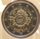 Italien 2 Euro Münze - 10 Jahre Euro-Bargeld 2012 -  © eurocollection