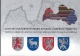 Lettland 2 Euro Gedenkmünzensatz - Regionen Lettlands 2016 - 2018 - © Coinf