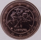 Litauen 2 Cent Münze 2018 - © eurocollection.co.uk