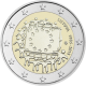 Litauen 2 Euro Münze - 30 Jahre Europaflagge 2015