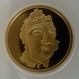 Luxemburg 10 Euro Gold Münze Kulturelle Geschichte - Die Maske von Hellange 2004 - © Veber