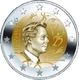 Luxemburg 2 Euro Münze - 25. Jahrestag der Aufnahme von Großherzog Henri als Mitglied des Internationalen Olympischen Kommitees 2023 - © Europäische Union 1998–2024