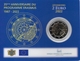 Luxemburg 2 Euro Münze - 35 Jahre Erasmus-Programm 2022 - Coincard - © Coinf