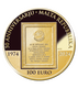 Malta 100 Euro Goldmünze - 50. Jahrestag der Republik Malta 2024 - © Central Bank of Malta