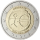 Niederlande 2 Euro Münze - 10 Jahre Euro - WWU - EMU 2009