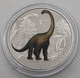 Österreich 3 Euro Münze - Super Saurier - Der größte Pflanzenfresser - Argentinosaurus huinculensis 2021 - © Kultgoalie