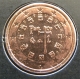 Portugal 2 Cent Münze 2005