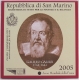 San Marino 2 Euro Münze - Internationales Jahr der Physik - Galileo Galilei 2005 -  © McPeters