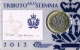 San Marino Euro Münzen Stamp+Coincard 1 Euro 2012 I - © Zafira