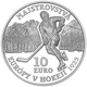 Slowakei 10 Euro Silbermünze - 100. Jahrestag des ersten internationalen Sportturniers auf dem Gebiet der Slowakischen Republik - die Eishockey-Europameisterschaft 2025 - © National Bank of Slovakia