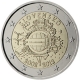 Slowakei 2 Euro Münze - 10 Jahre Euro-Bargeld 2012