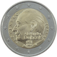 Slowakei 2 Euro Münze - 100. Geburtstag von Alexander Dubček 2021 - Polierte Platte - © European Central Bank