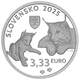 Slowakei 3 x 3,33 Euro Silbermünzen Set - Fauna und Flora in der Slowakei - Der Graue Wolf - Der Eurasische Luchs - Der Braunbär 2025 - © National Bank of Slovakia