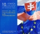 Slowakei Euro Münzen Kursmünzensatz 10. Jahrestag des EU-Beitritts 2014 - © Zafira