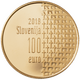 Slowenien 100 Euro Goldmünze - 100 Jahre Ende des 1. Weltkrieges 2018 - © Banka Slovenije